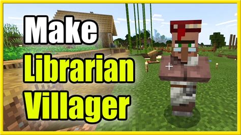 how to make a librarian villager